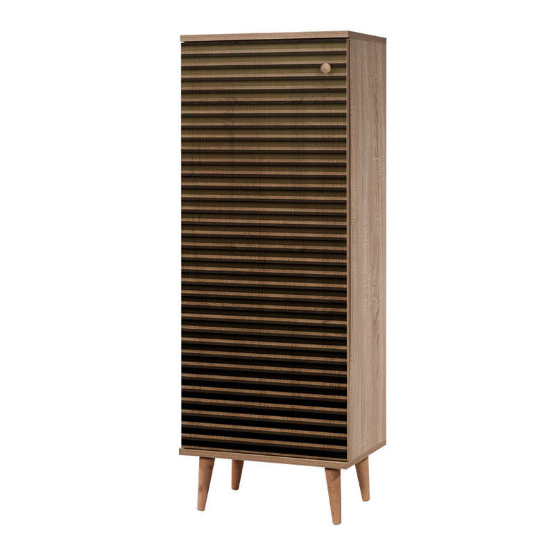 Παπουτσοθήκη - ντουλάπι Soho Megapap χρώμα sonoma 50x38x135εκ. - Hippiehome.gr