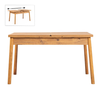 Τραπέζι Jemmy Megapap επεκτεινόμενο χρώμα atlantic pine 120/153x75x77εκ. - Hippiehome.gr