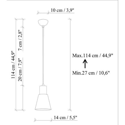 Φωτιστικό οροφής Vinci I Megapap E27 μεταλλικό μονόφωτο χρώμα χάλκινο vintage Ø14x114εκ. - Hippiehome.gr