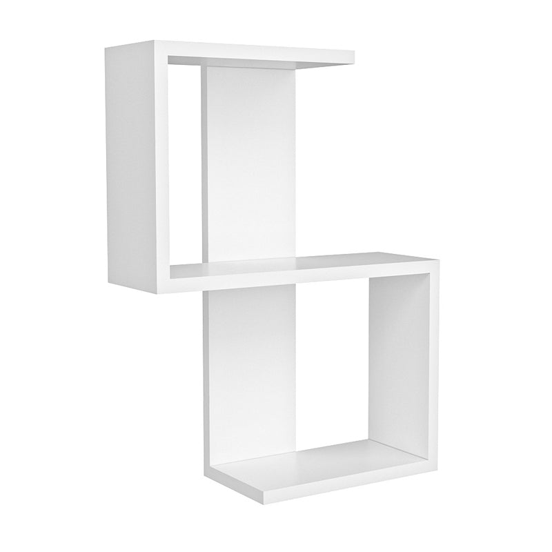 Ραφιέρα τοίχου Octa Megapap χρώμα λευκό 45x16,4x60εκ. - Hippiehome.gr