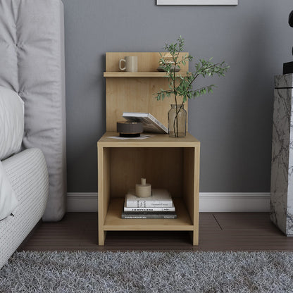 Κομοδίνο Ulman Megapap χρώμα sapphire oak 35x37x72εκ. - Hippiehome.gr