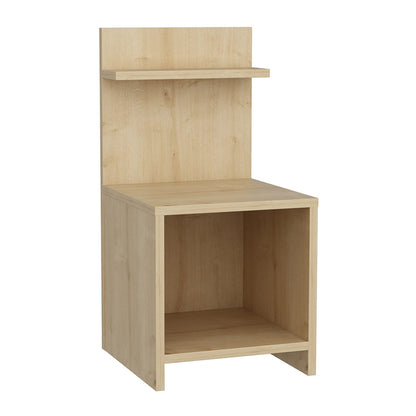 Κομοδίνο Ulman Megapap χρώμα sapphire oak 35x37x72εκ. - Hippiehome.gr