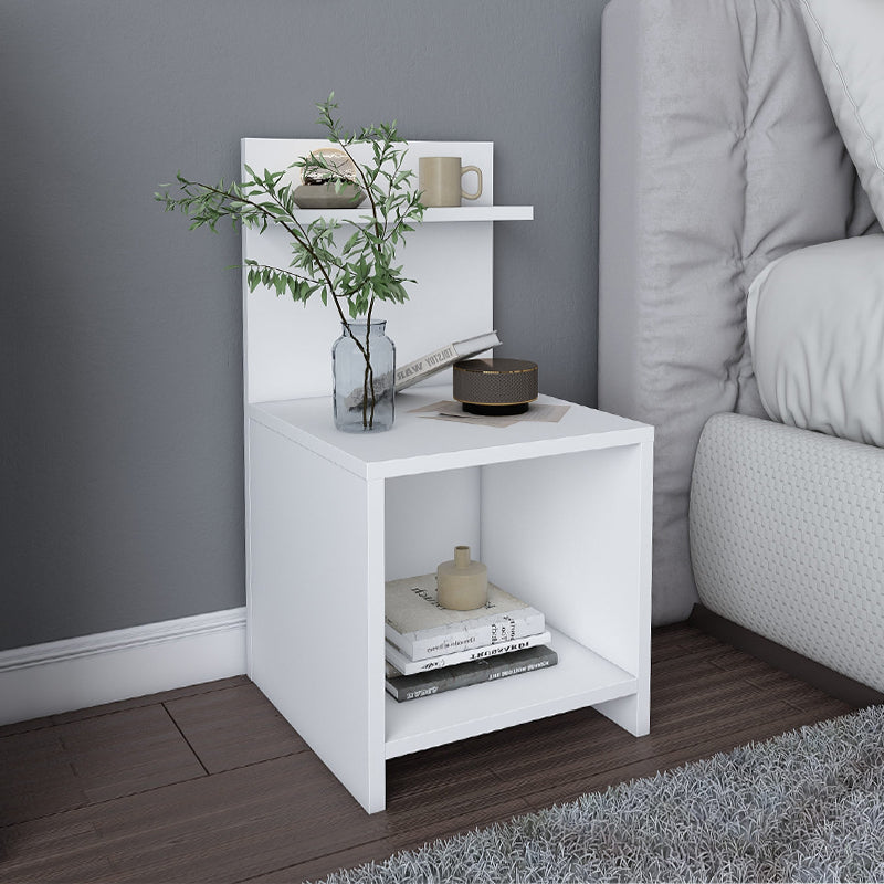 Κομοδίνο Ulman Megapap χρώμα λευκό 35x37x72εκ. - Hippiehome.gr