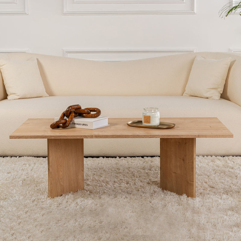 Τραπεζάκι σαλονιού Sabin Megapap χρώμα sapphire oak 119x60x40εκ. - Hippiehome.gr