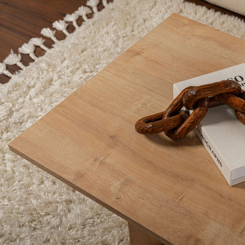 Τραπεζάκι σαλονιού Sabin Megapap χρώμα sapphire oak 119x60x40εκ. - Hippiehome.gr