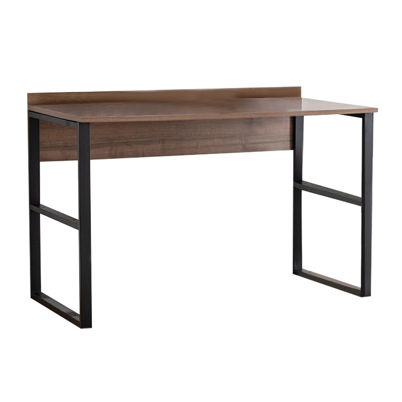 Γραφείο εργασίας Rana Megapap χρώμα καρυδί - μαύρο 120x60x78,8εκ. - Hippiehome.gr