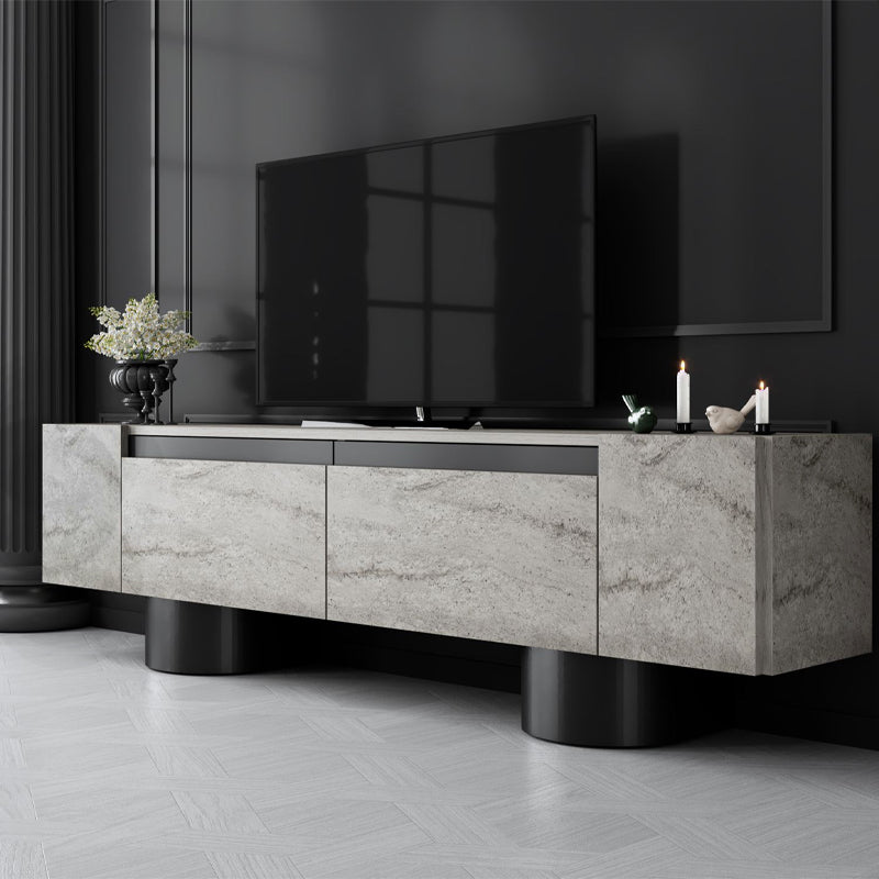 Έπιπλο τηλεόρασης Haven Megapap χρώμα travertine 180x30x50εκ. - Hippiehome.gr