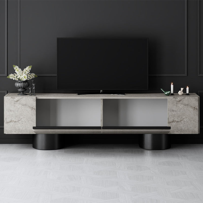 Έπιπλο τηλεόρασης Haven Megapap χρώμα travertine 180x30x50εκ. - Hippiehome.gr