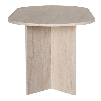 Τραπέζι Sablin Megapap χρώμα travertine 180x89,5x75εκ. - Hippiehome.gr