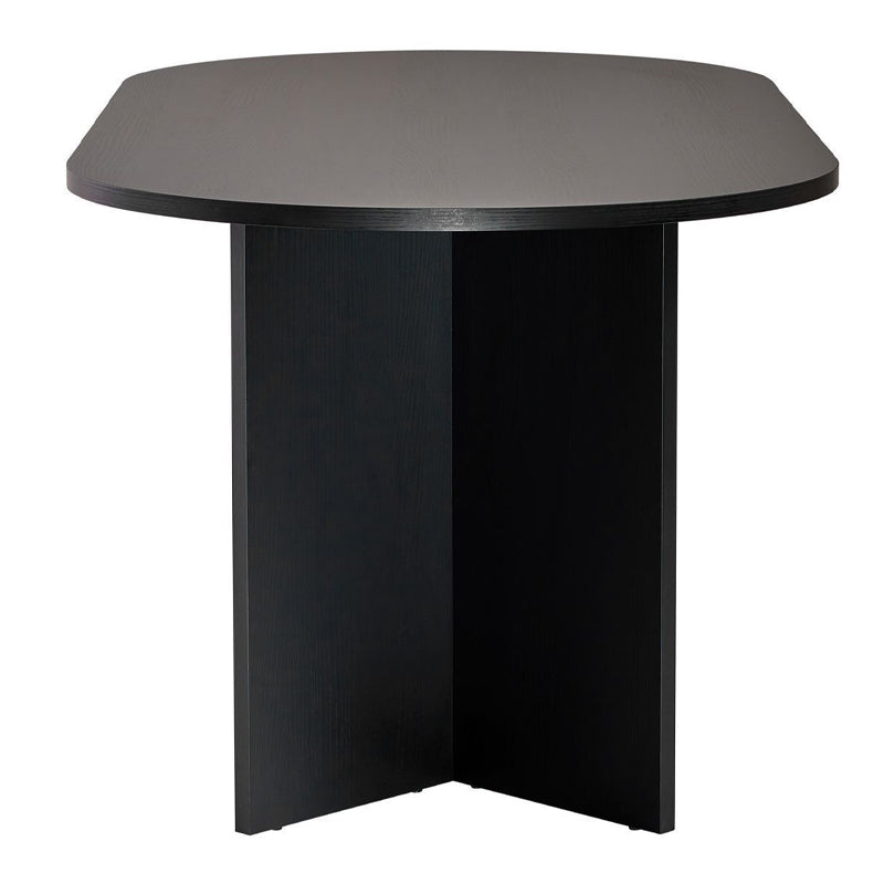 Τραπέζι Sablin Megapap χρώμα black wood 180x89,5x75εκ. - Hippiehome.gr