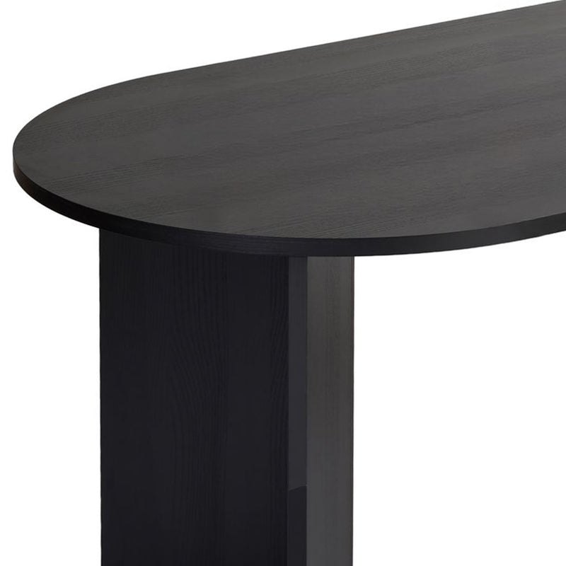 Τραπέζι Sablin Megapap χρώμα black wood 180x89,5x75εκ. - Hippiehome.gr