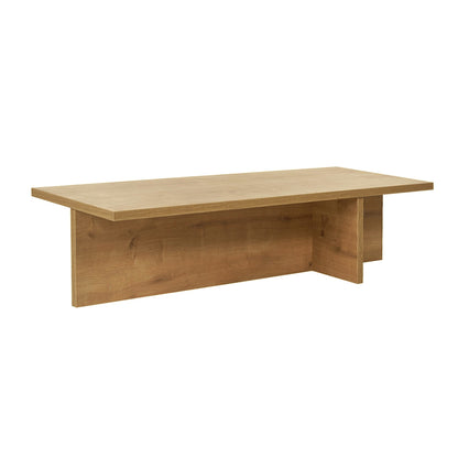 Τραπεζάκι σαλονιού Harbor Megapap χρώμα sapphire oak 120x45x30εκ. - Hippiehome.gr