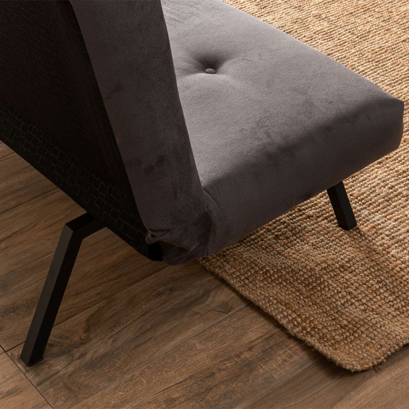 Καναπές - κρεβάτι Zola Megapap τριθέσιος υφασμάτινος χρώμα γκρι 180x64x78εκ. - Hippiehome.gr