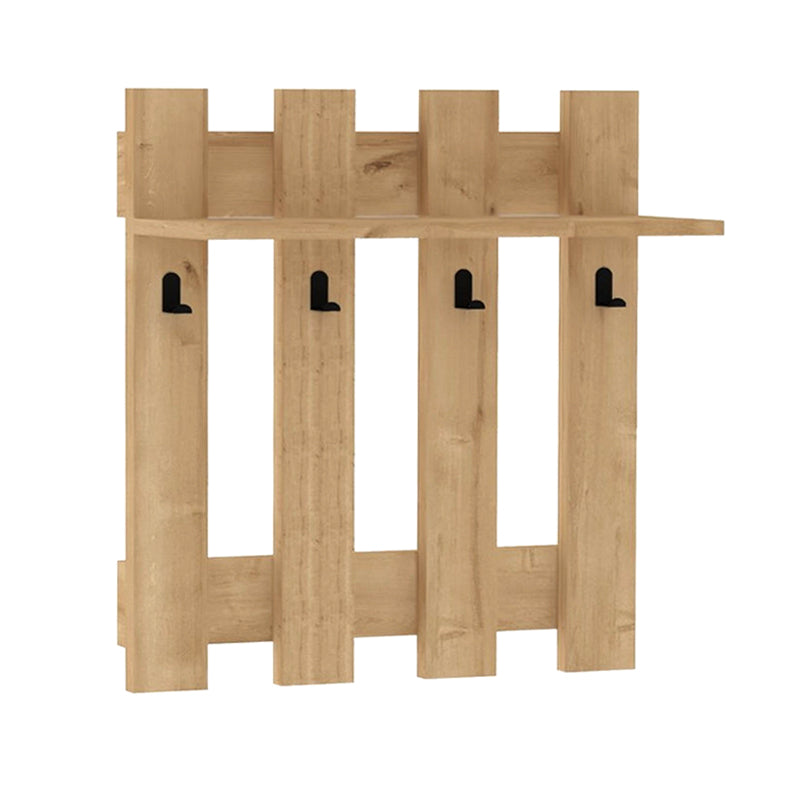 Κρεμάστρα τοίχου Carina Megapap χρώμα sapphire oak 70x18x70εκ. - Hippiehome.gr