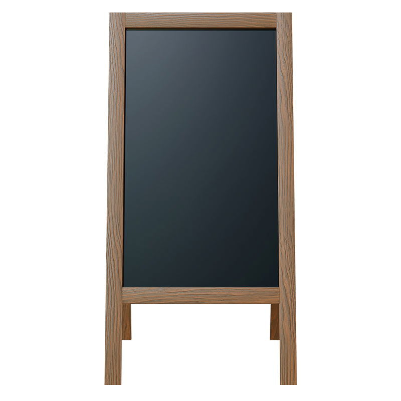 Stand μενού Felex pakoworld καρυδί-μαύρο 50x25x100εκ - Hippiehome.gr