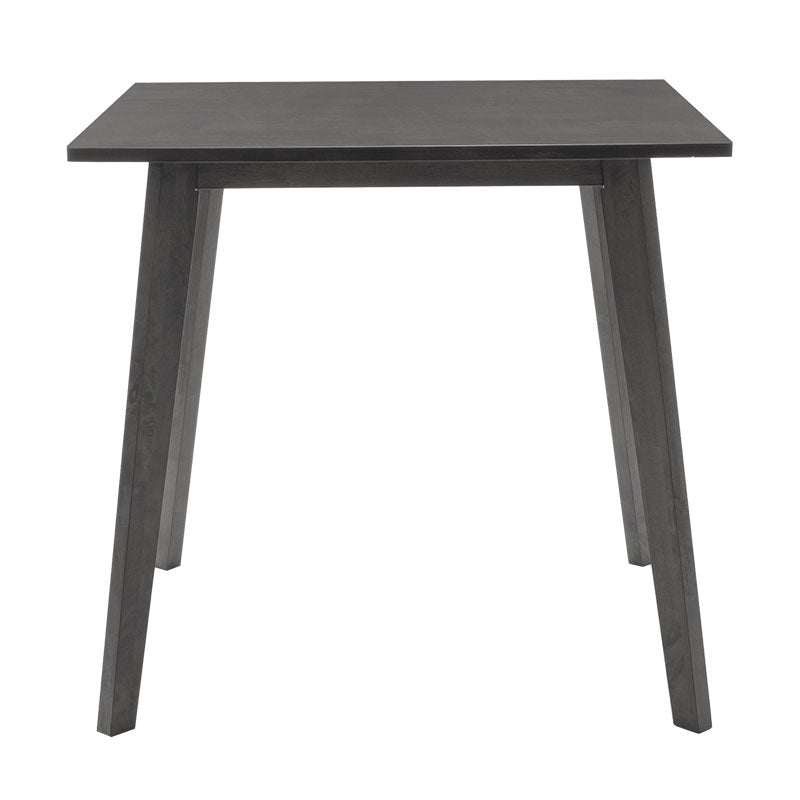 Tραπεζαρία Benson - Orlean pakoworld σετ 5τμχ rustic grey - ύφασμα γκρι 80x80x75εκ - Hippiehome.gr