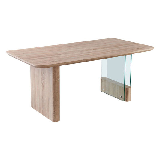 Tραπέζι Faghan pakoworld καφέ mdf 180x90x76εκ - Hippiehome.gr