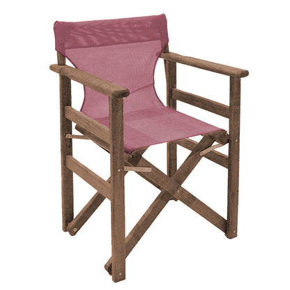 Tραπεζαρία Retto σετ 5τμχ μασίφ ξύλο οξιάς καρυδί-μπορντό 120x75x71εκ - Hippiehome.gr