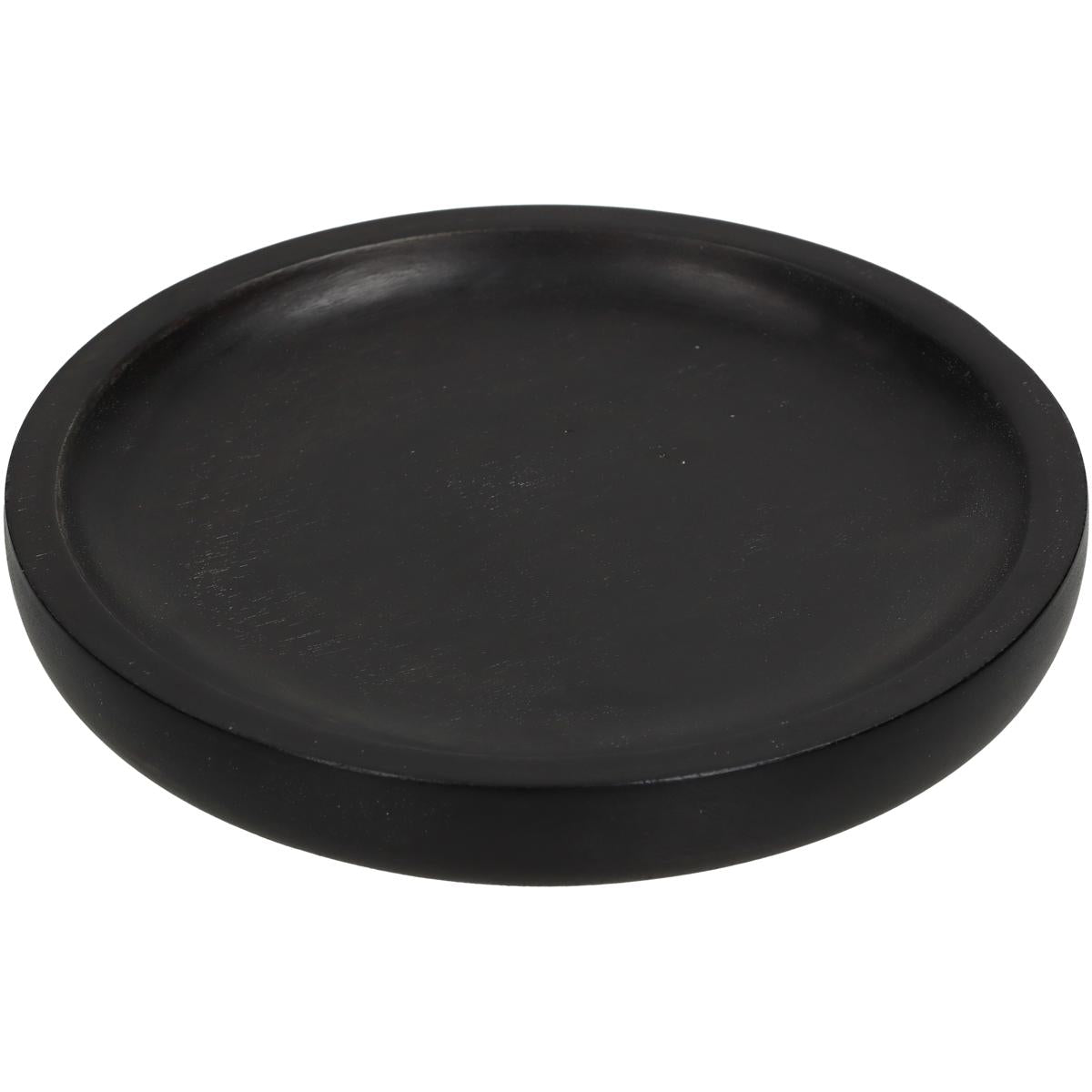 Δίσκος ArteLibre Μαύρο Ξύλο 20.3x20.3x2.5cm - Hippiehome.gr