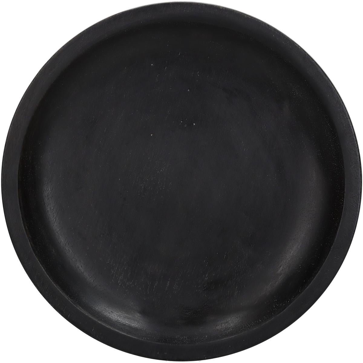 Δίσκος ArteLibre Μαύρο Ξύλο 20.3x20.3x2.5cm - Hippiehome.gr