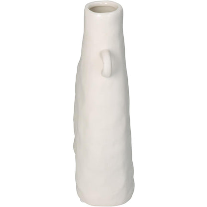 Βάζο ArteLibre Λευκό Πορσελάνη 13.7x5.9x19.9cm - Hippiehome.gr