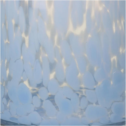 Βάζο ArteLibre Μπλε Γυαλί 14.5x14.5x19cm - Hippiehome.gr