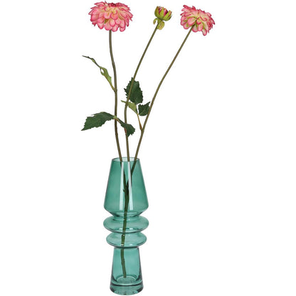 Βάζο ArteLibre Πράσινο Γυαλί 7x7x25cm - Hippiehome.gr
