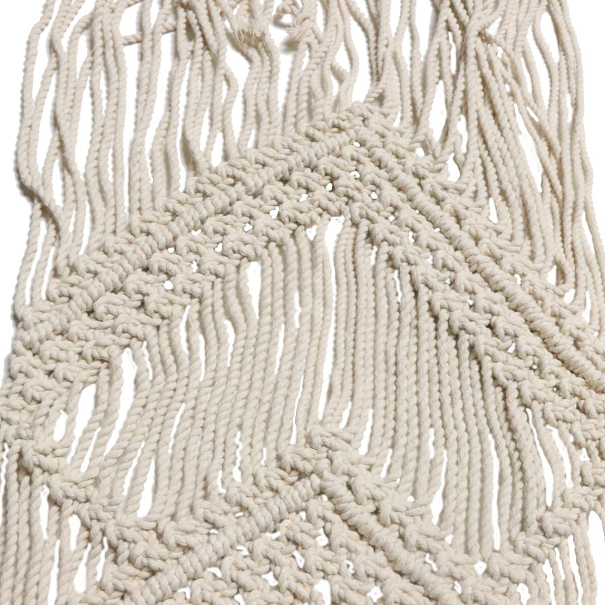 Ράνερ Τραπεζιού ArteLibre Μακραμέ Φυσικό Βαμβακερό 33x190cm - Hippiehome.gr