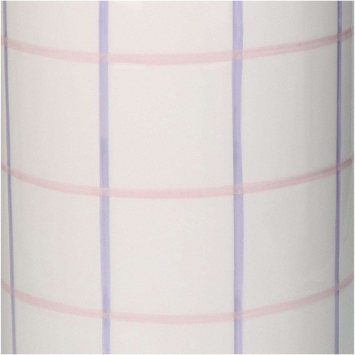 Βάζο ArteLibre Με Ρίγες Πολύχρωμο Δολομίτης 14x14x33cm - Hippiehome.gr