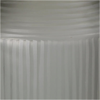 Βάζο ArteLibre Καφέ Γυαλί 17.5x17.5x35cm - Hippiehome.gr