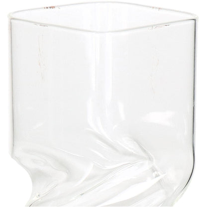 Βάζο ArteLibre Διάφανο Γυαλί 9.5x9.5x25cm - Hippiehome.gr
