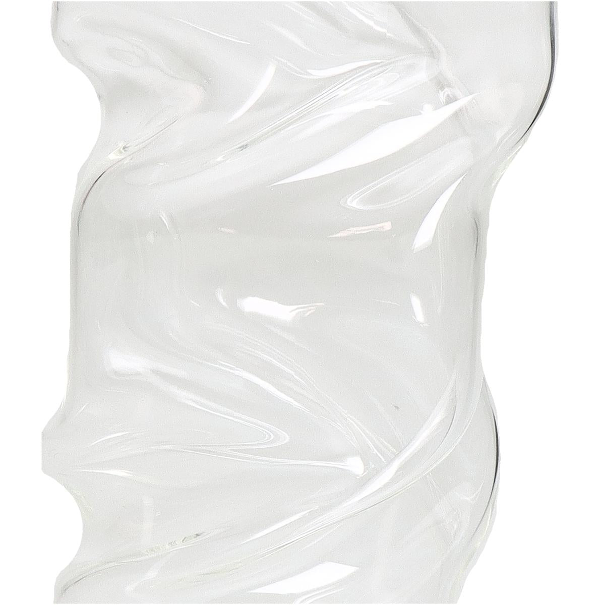 Βάζο ArteLibre Διάφανο Γυαλί 9.5x9.5x25cm - Hippiehome.gr