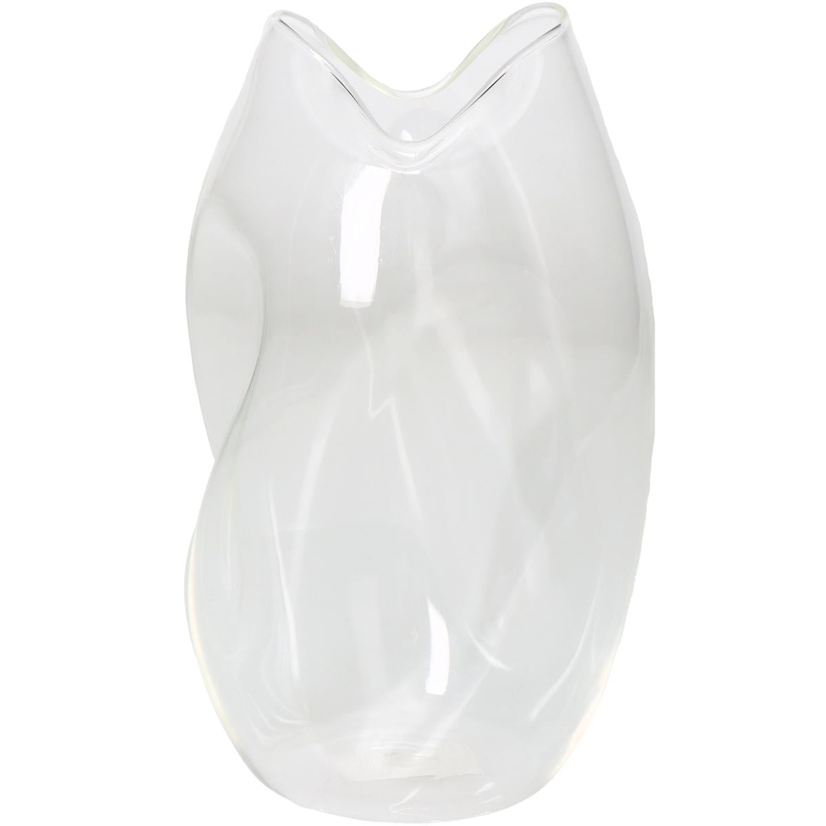 Βάζο ArteLibre Διάφανο Γυαλί 10.3x10.3x17.8cm - Hippiehome.gr