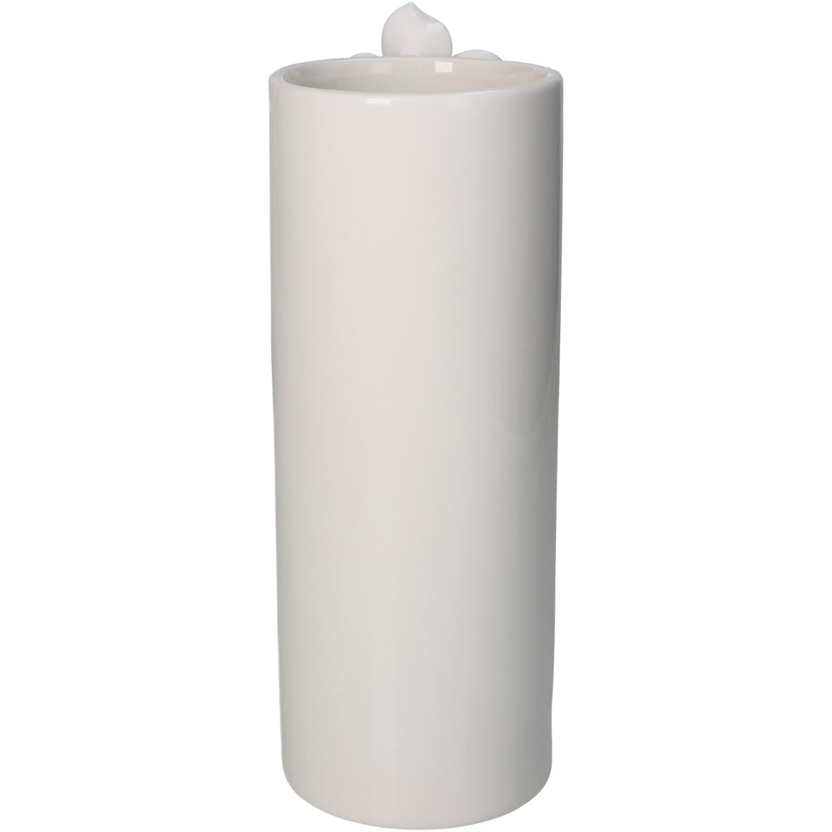 Βάζο ArteLibre Ανθρώπινο Σώμα Ιβουάρ Πορσελάνη 12.2x11x23.5cm - Hippiehome.gr