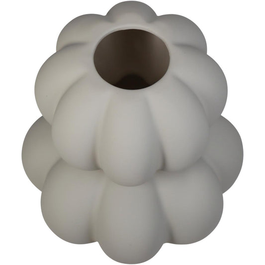 Βάζο ArteLibre Κολοκύθα Ιβουάρ Δολομίτης 15.1x15.1x17cm - Hippiehome.gr