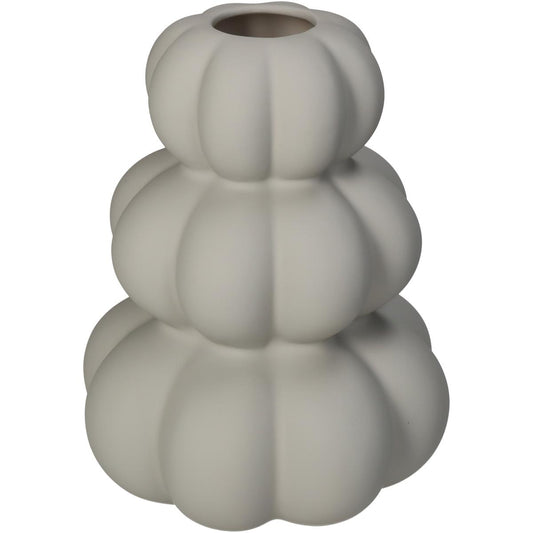 Βάζο ArteLibre Κολοκύθα Ιβουάρ Δολομίτης 14.2x14.2x18.6cm - Hippiehome.gr