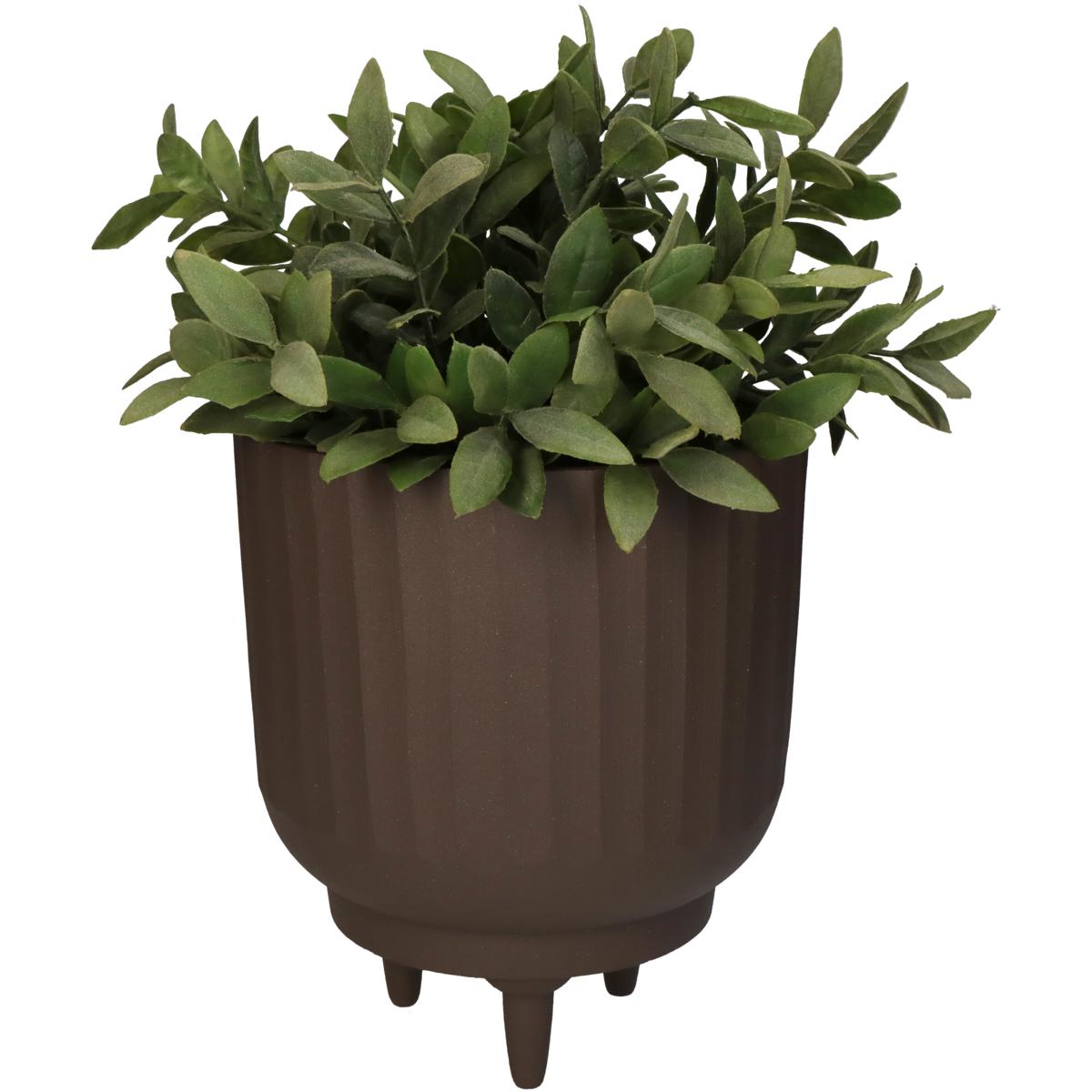 Κασπώ ArteLibre Καφέ Αλουμίνιο 17x17x20cm - Hippiehome.gr