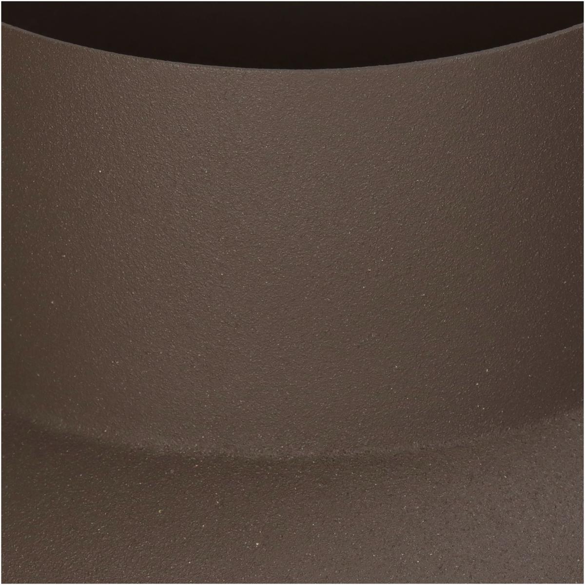 Βάζο ArteLibre Καφέ Μέταλλο 20x20x27cm - Hippiehome.gr