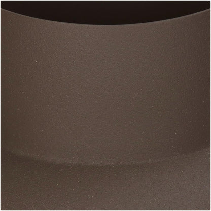 Βάζο ArteLibre Καφέ Μέταλλο 20x20x27cm - Hippiehome.gr