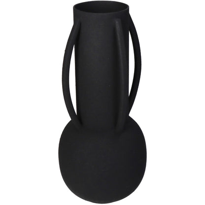 Βάζο ArteLibre Μαύρο Μέταλλο 11x11x24cm - Hippiehome.gr