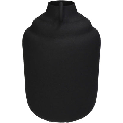 Βάζο ArteLibre Μαύρο Μέταλλο 13x13x19.5cm - Hippiehome.gr