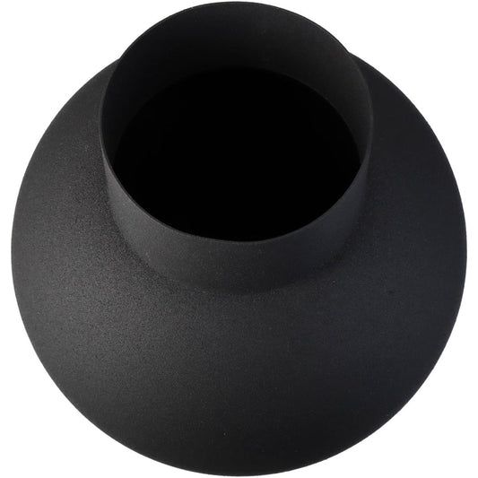 Βάζο ArteLibre Μαύρο Μέταλλο 20x20x27cm - Hippiehome.gr