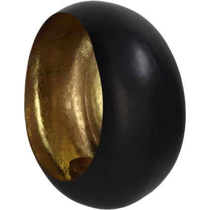 Καθρέπτης ArteLibre Μαύρο Μέταλλο 29x13x27cm - Hippiehome.gr