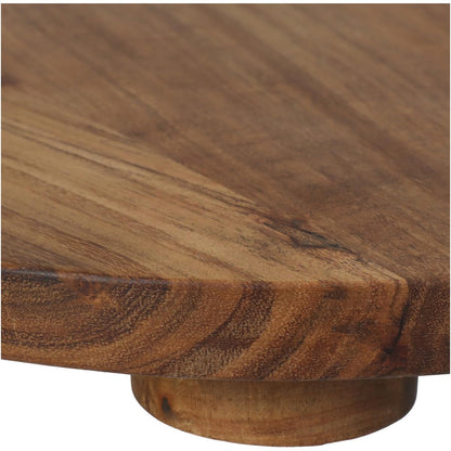 Δίσκος ArteLibre Καφέ Ξύλο 35x35x4.4cm - Hippiehome.gr