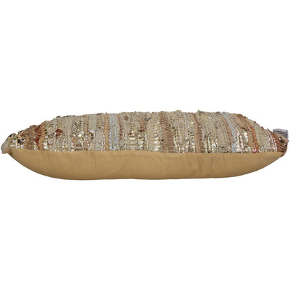 Μαξιλάρι ArteLibre Πολύχρωμο Δέρμα 30x50cm - Hippiehome.gr