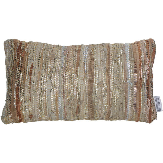 Μαξιλάρι ArteLibre Πολύχρωμο Δέρμα 30x50cm - Hippiehome.gr