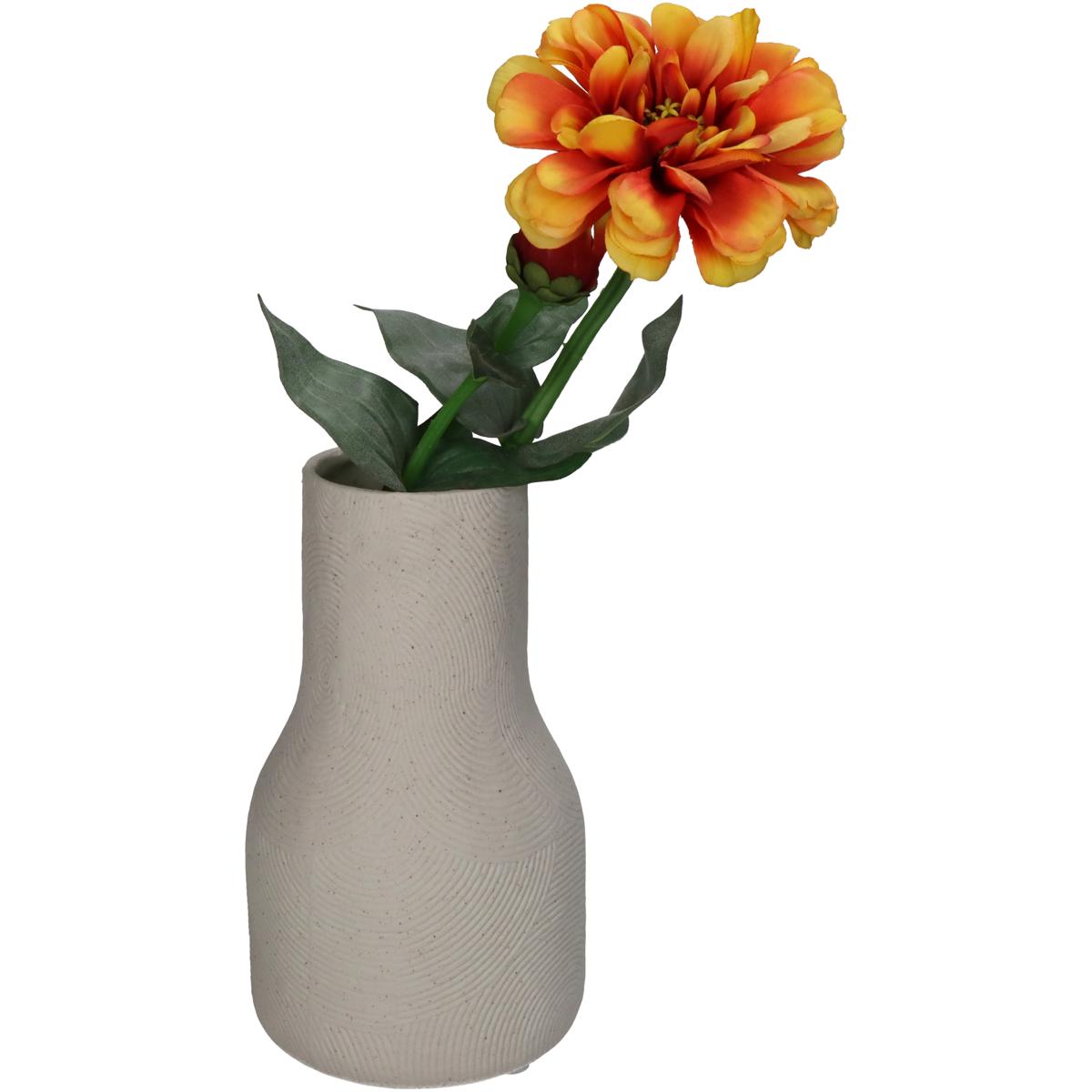 Βάζο ArteLibre Λευκό Πορσελάνη 10.2x10.2x17.8cm - Hippiehome.gr