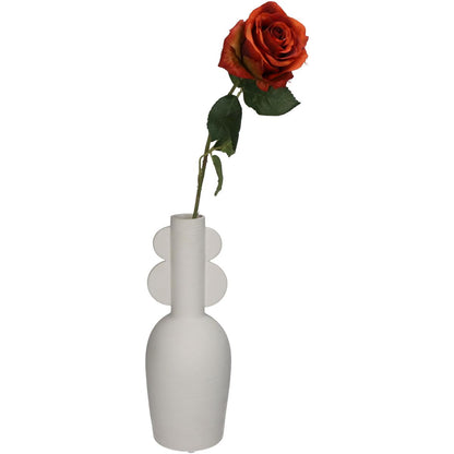 Βάζο ArteLibre Λευκό Πορσελάνη 10.6x10.6x28cm - Hippiehome.gr