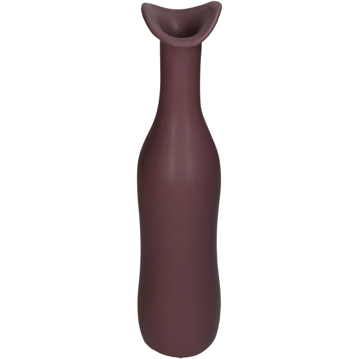 Βάζο ArteLibre Μοβ Κεραμικό 10x7x33cm - Hippiehome.gr