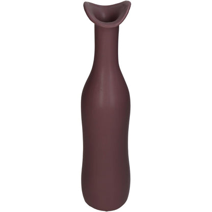 Βάζο ArteLibre Μοβ Κεραμικό 10x7x33cm - Hippiehome.gr